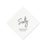 Cheers Sixty | Modern Adult 60th Birthday Party Napkins
