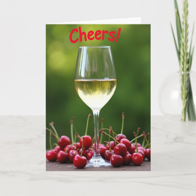 Cheers Stone Fruit Mothers Day Card (Front)