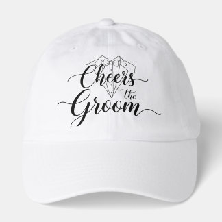 Cheers the Groom Tuxedo Bow Tie Bachelor Party Hat