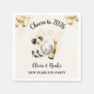 Cheers to 2026 New Year’s Eve Party Napkins