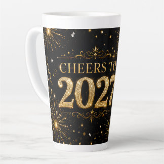 “Cheers to 2027 Latte Mug