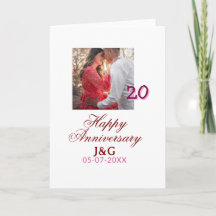 Cheers to 20 Years happy anniversary add photo dat