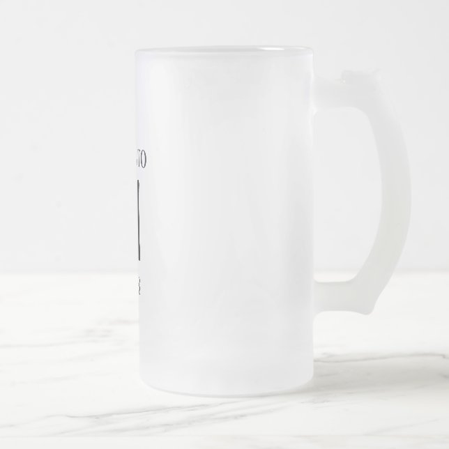 Cheers to 21 Years Frosted Beer Glass Frosted Glass Beer Mug (Right)