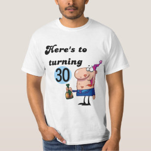 Cheers to 30 Birthday Tshirts and Gifts