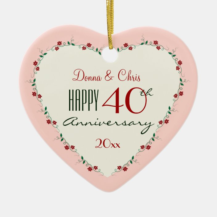 anniversary ornament gifts