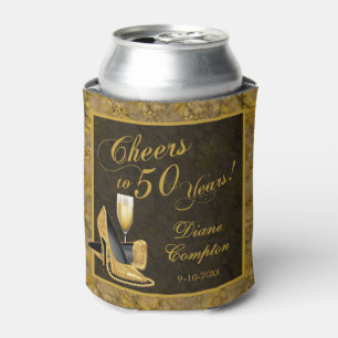 Cheers to 50 Years Black Gold Can Cooler