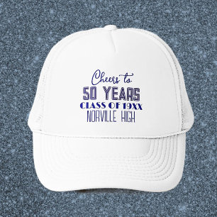 Cheers to 50 Years! Class Reunion Trucker Hat