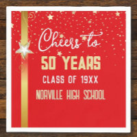 CHEERS to 50 Years! CUSTOM Class Reunion