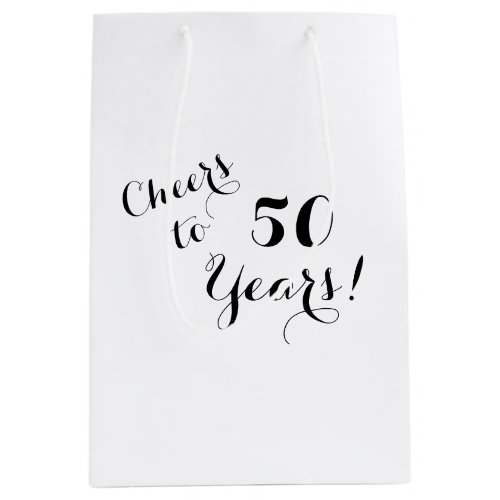 Cheers to 50 Years Gift Bag