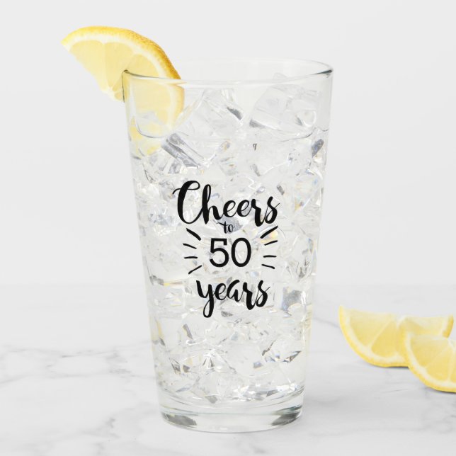 Cheers to 50 years glass (Front Ice)