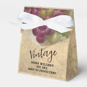 Cheers to 50 Years Vintage Favor Box