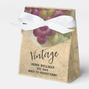 Cheers to 60 Years Vintage Favor Box