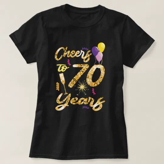 70th Birthday Gift 1951 T-Shirt for Her 70th Birthday Party Gift Present Sassy Since 1951 Shirt 70th Birthday Shirt