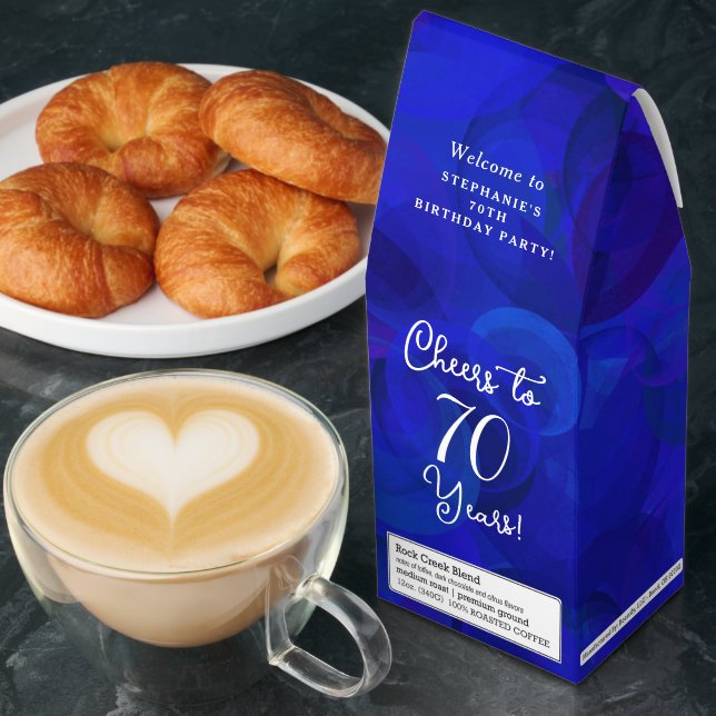 Cheers to 70 Years 70th Birthday Roasted Coffee (Breakfast)