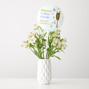 Cheers To A Lifetime Of Butterflies Bridal Shower Balloon