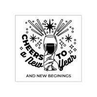 Cheers to a New Year Celebration Design