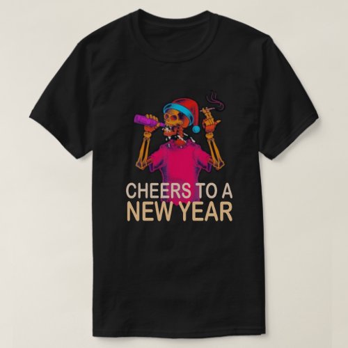 Cheers To A New Year New Year T_Shirt