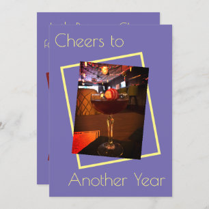 Cheers to Another Year Party Invitation