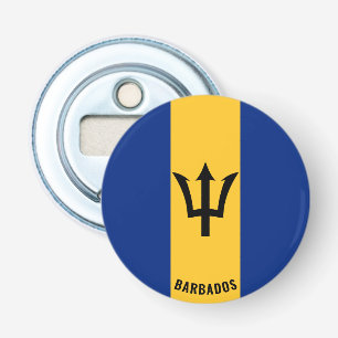 Cheers to Barbados! Splendid Patriotic Bottle Opener