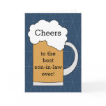 Cheers to Best Son-in-Law Father's Day Card Cheers to Best Son-in-Law Father's Day Card