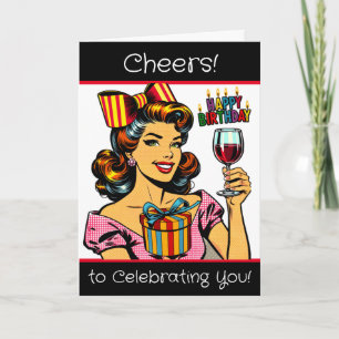 Cheers to Celebrating You Birthday Card