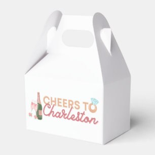 "Cheers to Charleston" Bach Party Favors Box