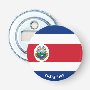 Cheers to Costa Rica! Splendid Patriotic Bottle Opener
