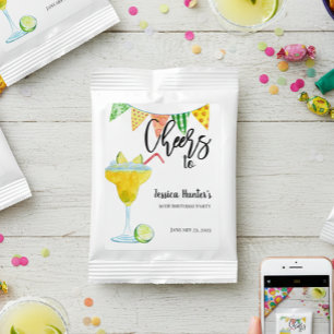 Cheers to Custom Birthday Party Margarita  Margarita Drink Mix