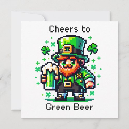 Cheers to Green Beer  St Patricks Day  