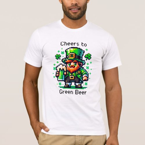 Cheers to Green Beer  St Patricks Day   T_Shirt