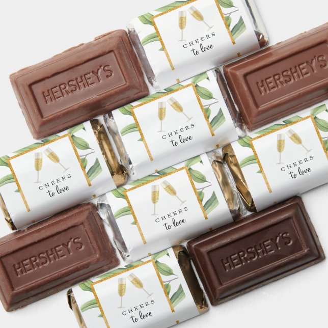 Cheers to Love Botanical Bridal Shower Favor (Assorted)