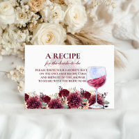 Cheers to Love Burgundy Floral Bridal Shower