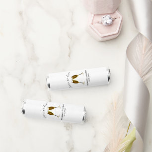 Cheers To Love Champagne Glasses Breath Savers® Mints