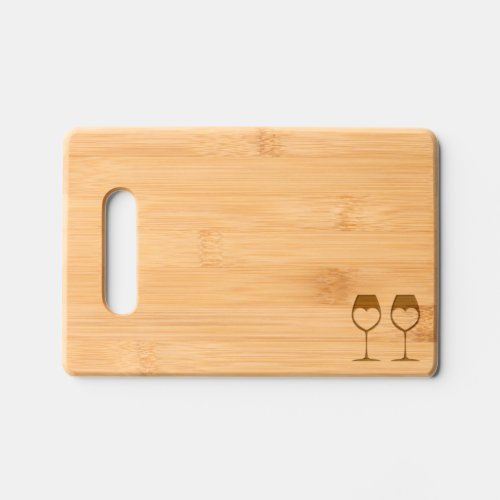 Cheers To Love Cutting Board