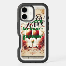 Cheers to Love – Elegant Romantic iPhone 16 Case