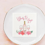 Cheers to Love Napkins<br><div class="desc">Custom</div>