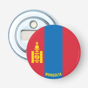 Cheers to Mongolia! Splendid Patriotic Bottle Opener
