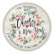 Cheers to New Year Merry Christmas Floral Address