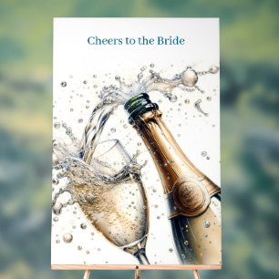 Cheers to the Bride Acrylic Sign
