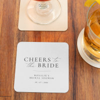 Cheers to the Bride | Elegant Script Bridal Shower