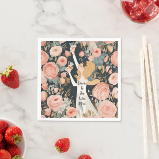 Cheers To The Future Mrs Napkins