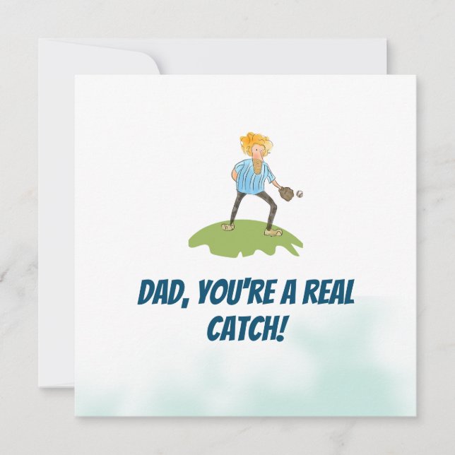 Cheers to the MVP of Father's Day and every day Holiday Card (Front)