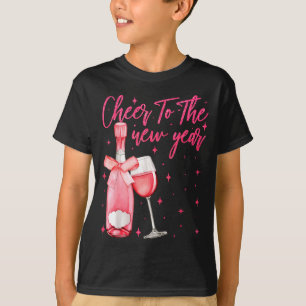 Cheers To The New Year 2026 Champagne New Years Ev T-Shirt