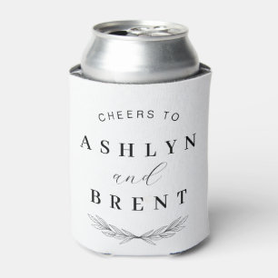 Cheers To Wedding Can Cooler/Koozie Cooler