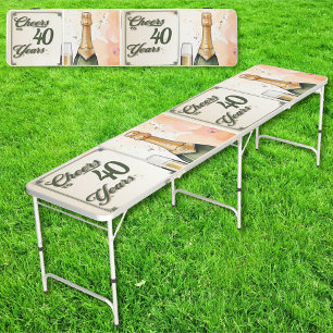 Cheers to Years Party Beer Pong Table