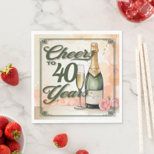 Cheers to Years Party Napkins
