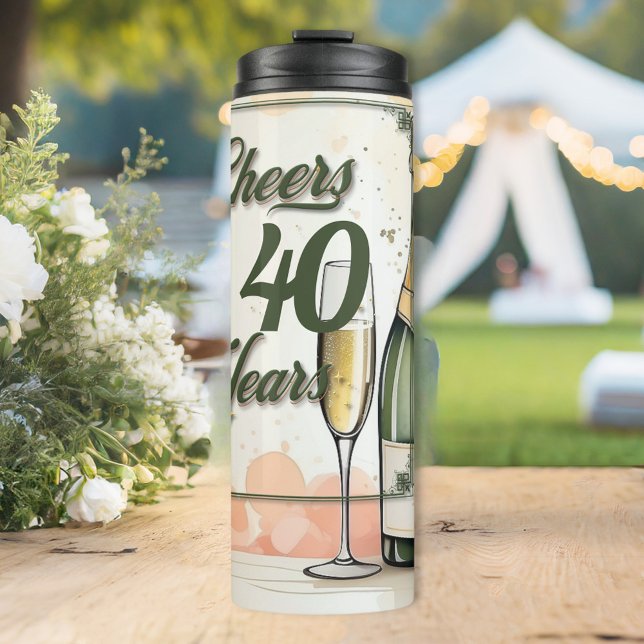 Cheers to Years Party Thermal Tumbler (Creator Uploaded)
