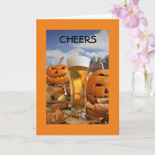 CHEERS TO YOUYOUR OCTOBER BIRTHDAY CARD