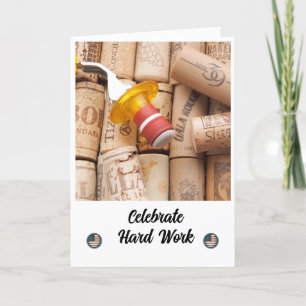 Cheers to Your Hard Work - Labor Day Card