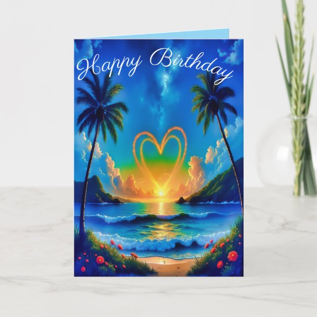 Cheers to Your Radiant Birthday Year Card (Front)